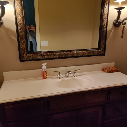 Powder Bath Before