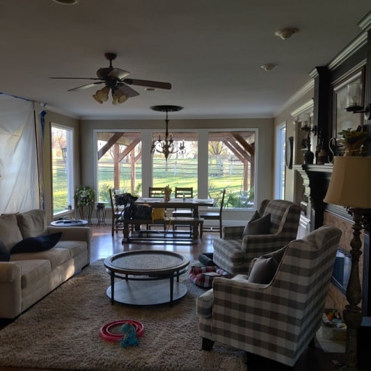 Family Room Before