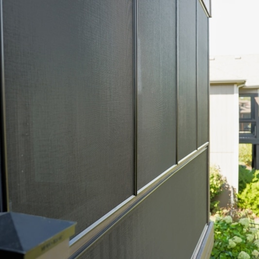 screened porch seamless addition to this overland park kansas deck