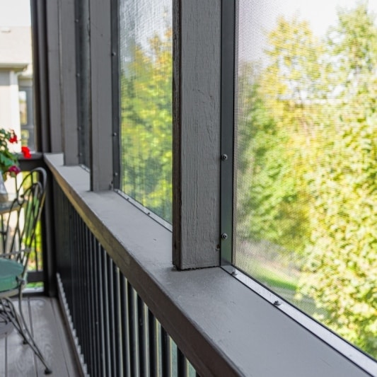 screened porch seamless addition to this overland park kansas deck