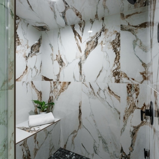 steam shower details