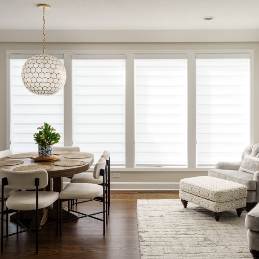 modern main floor remodel with white and bright aesthetic