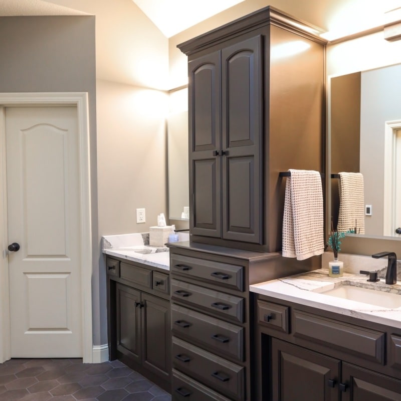 spa like primary bath remodel