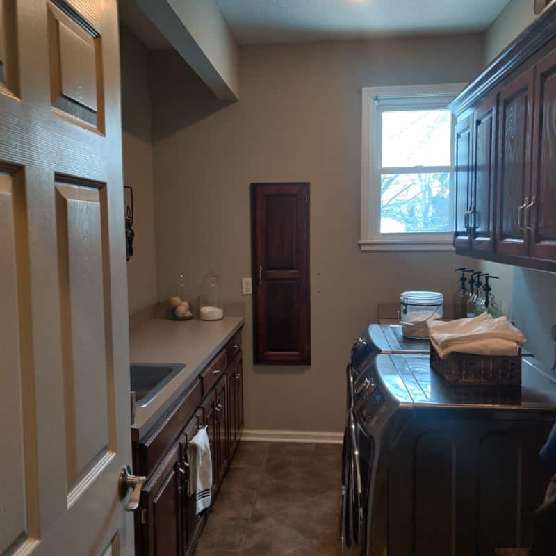 Laundry Before Pantry Conversion