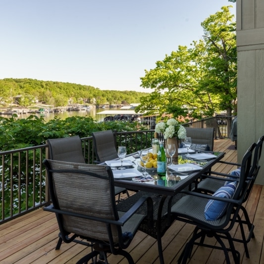 Lake of the Ozarks deck