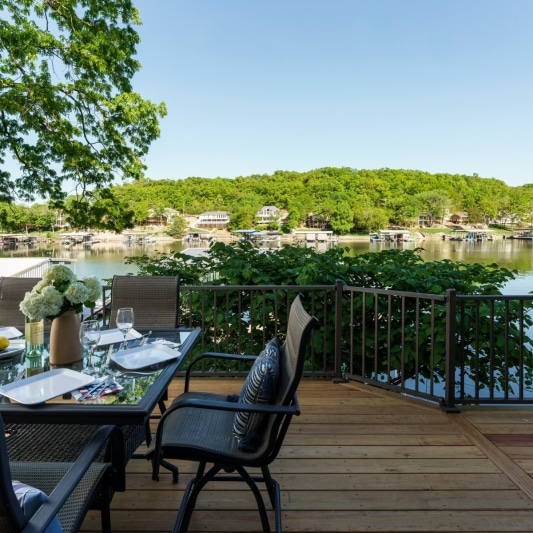 Lake of the Ozarks deck