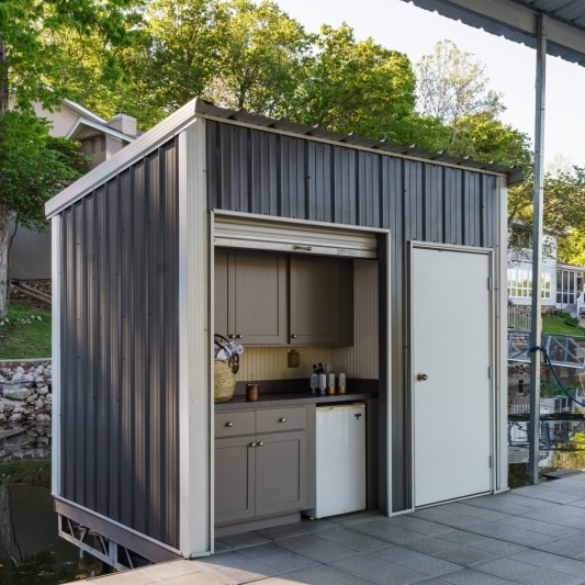 Lake of the Ozarks dock bar