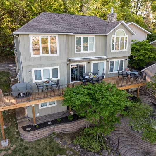 Lake of the Ozarks deck