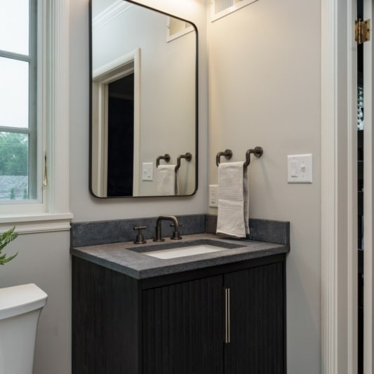 Guest bathroom remodel in Kansas City