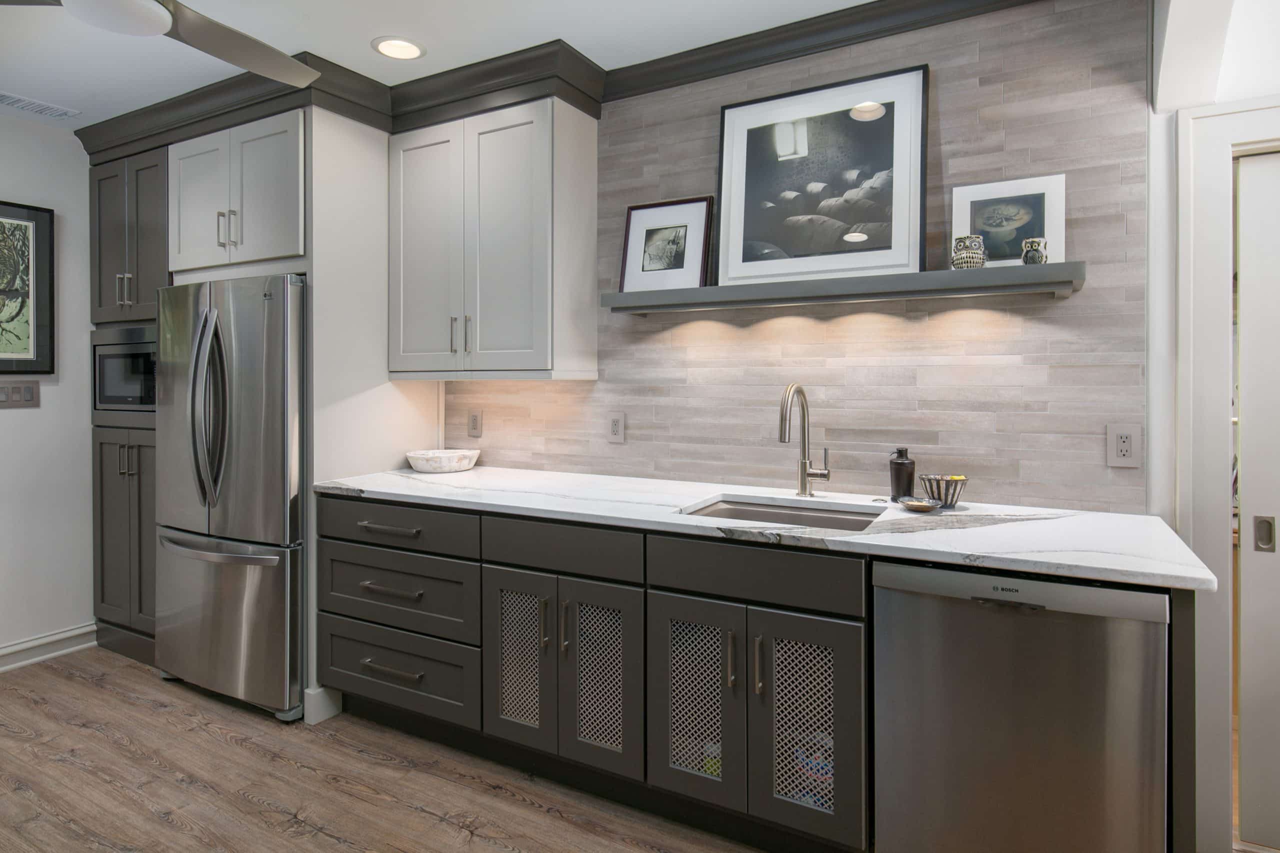 Brookside Charmer Kitchen Renovation - Home Remodeling Kansas City