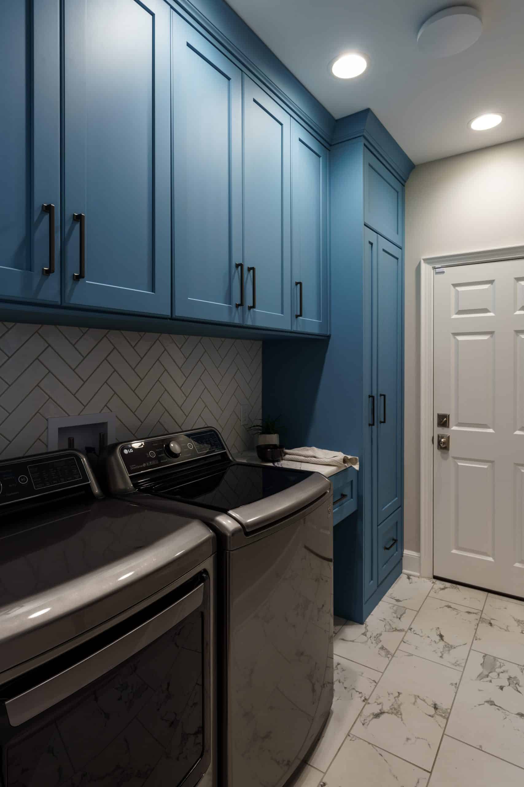 Leawood utility room remodeled
