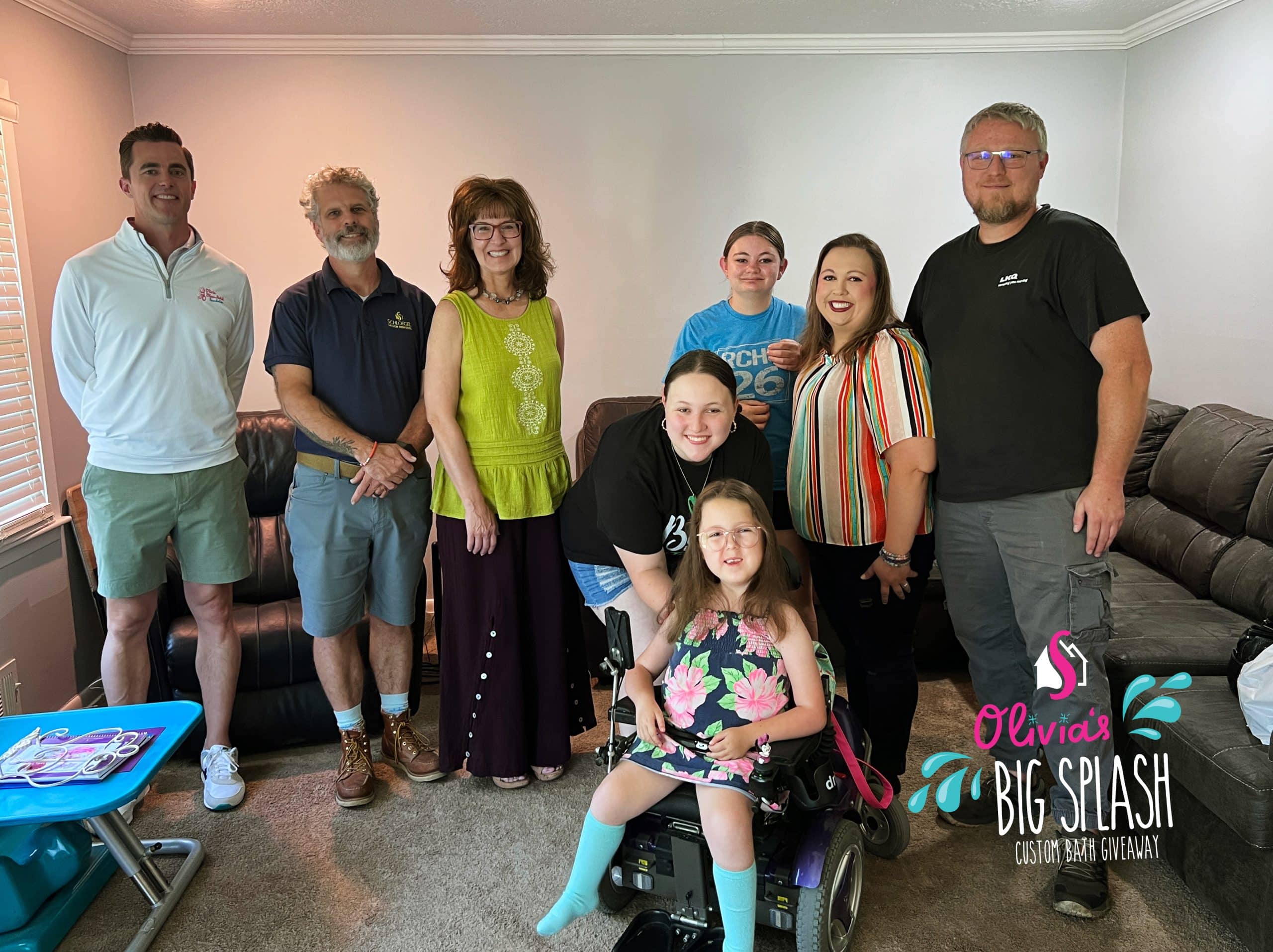 OBS_2024 Chloe Wilson, her family, Matt Bloomfield, and SDR team