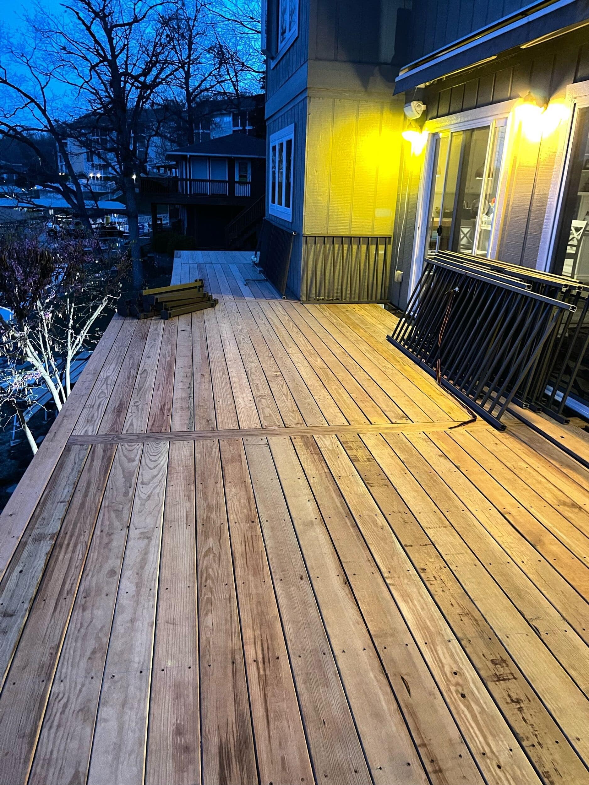 Re-installing railings