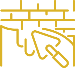 Yellow icon representing exterior home repairs