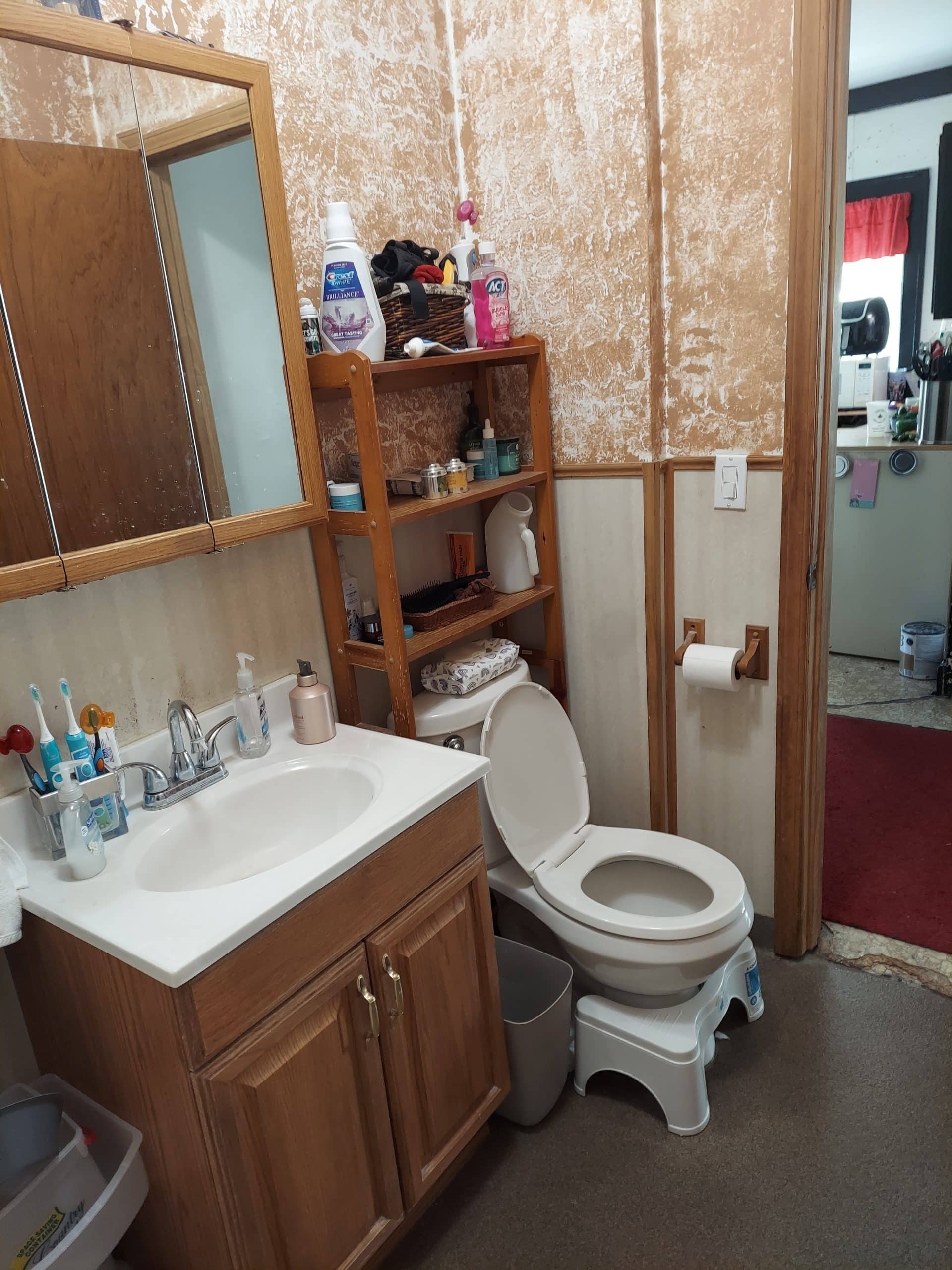 Kinnard bathroom before