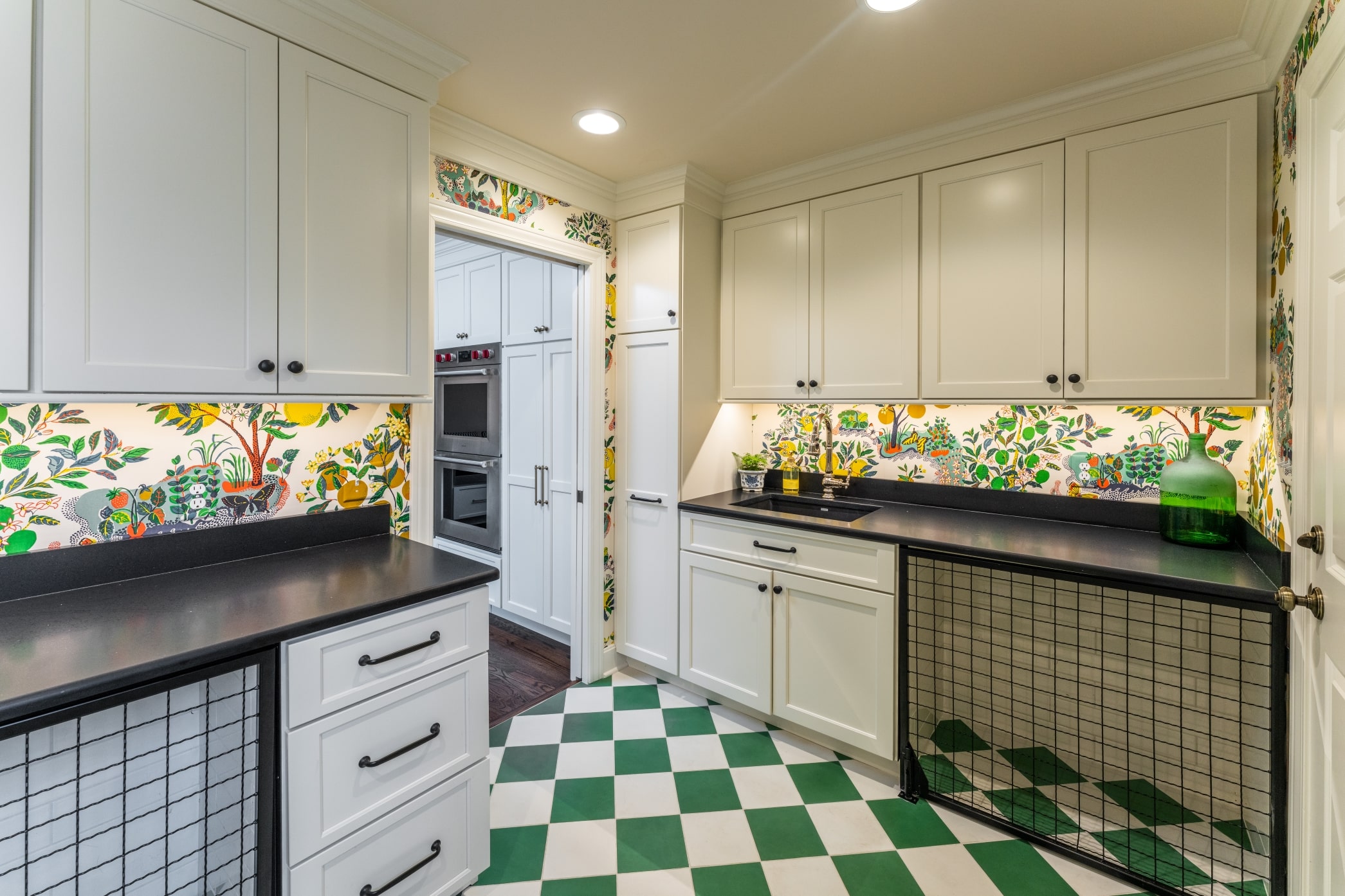 After: A Whimsical and Dog-Friendly Laundry Room
