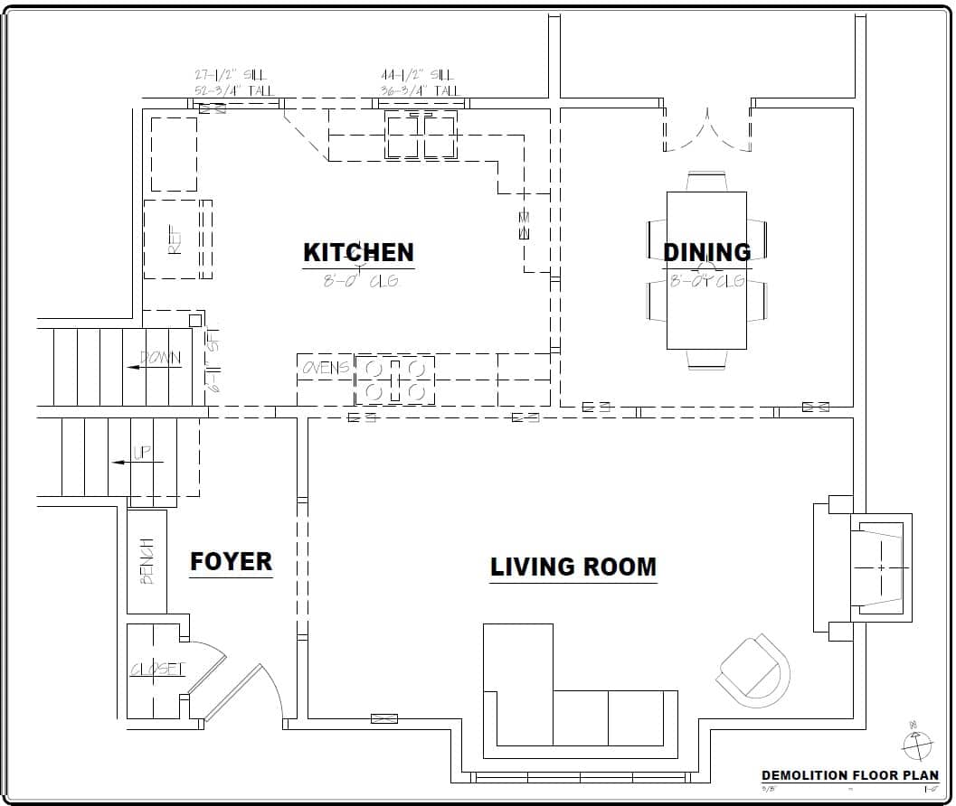 Overland Park floorplan before