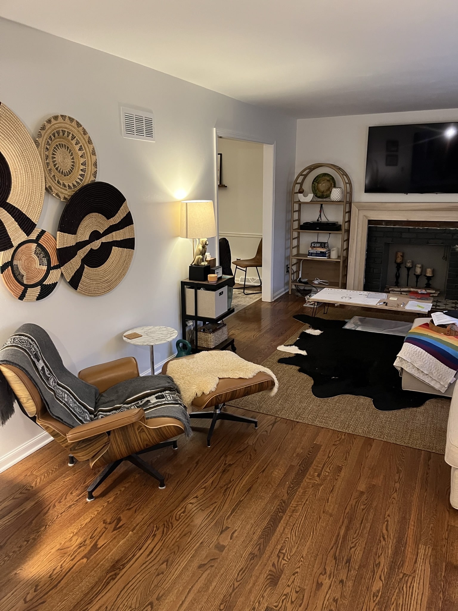 Overland Park living room before