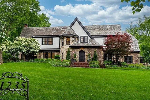 tudor home style in kansas city area for residential design 