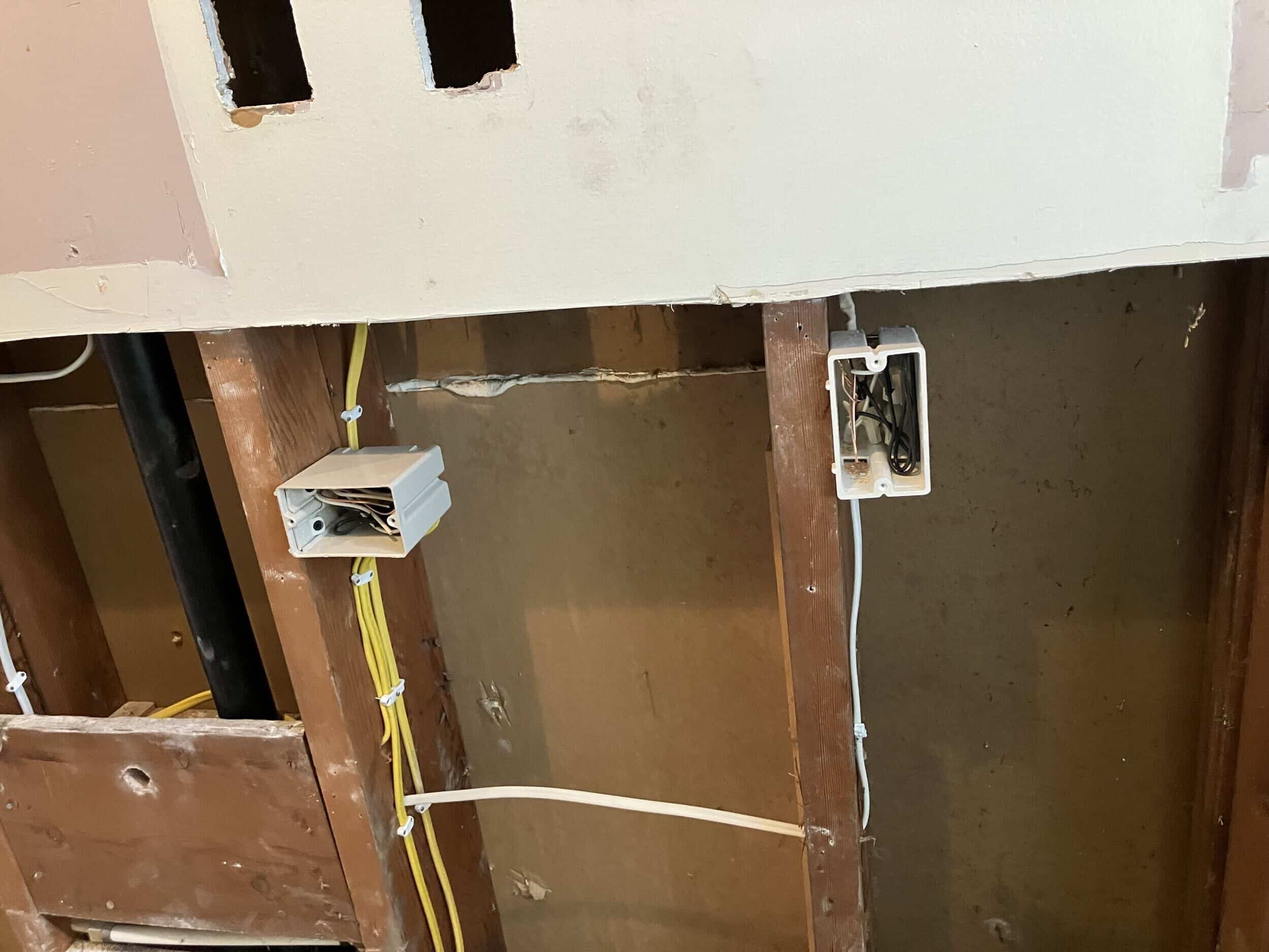electrical rough in