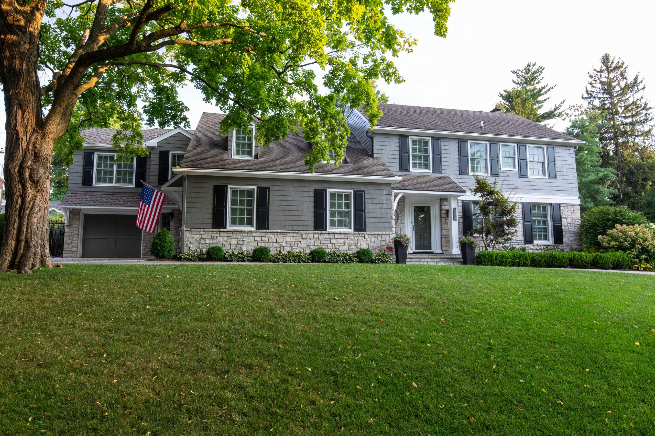 updated colonial revival home in the kansas city area