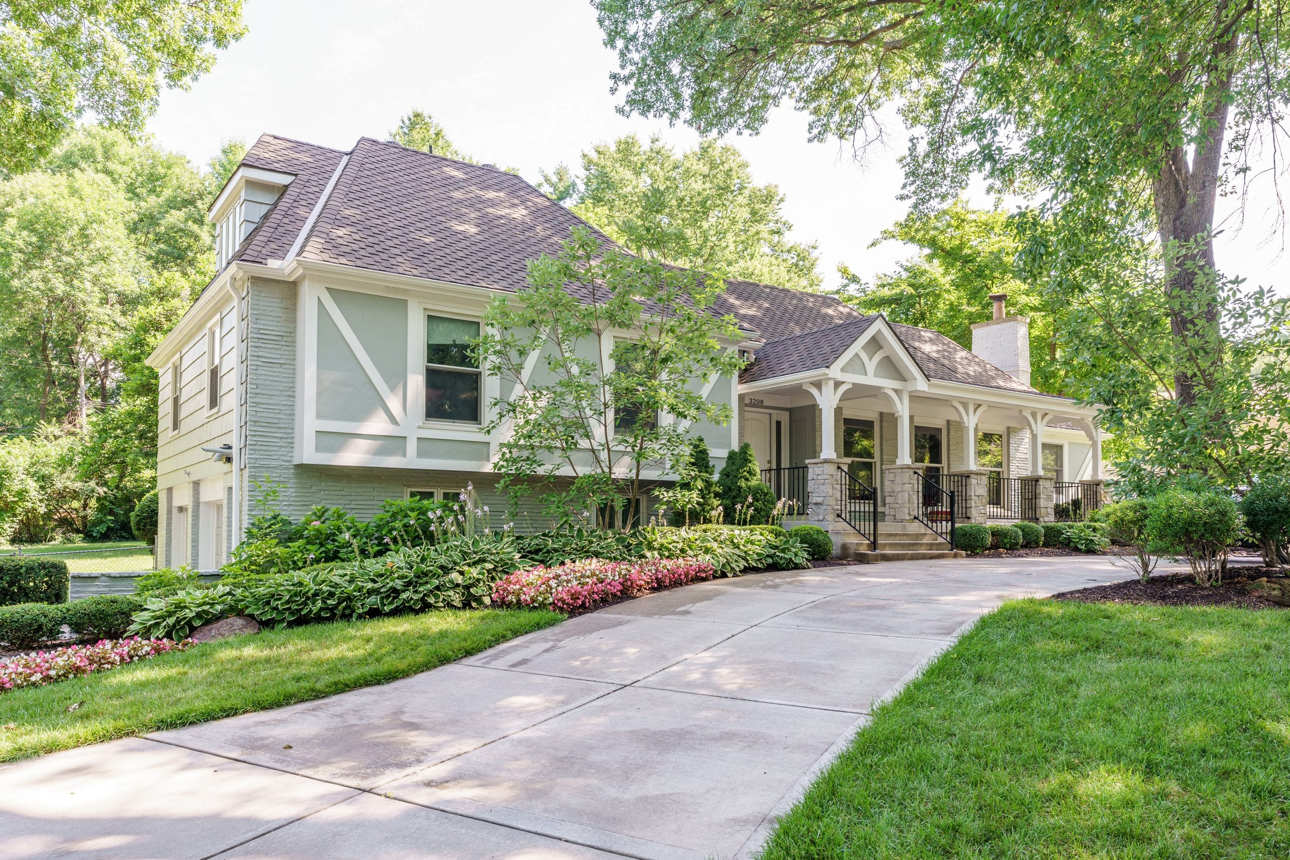 tudor revival mission hills kansas city home