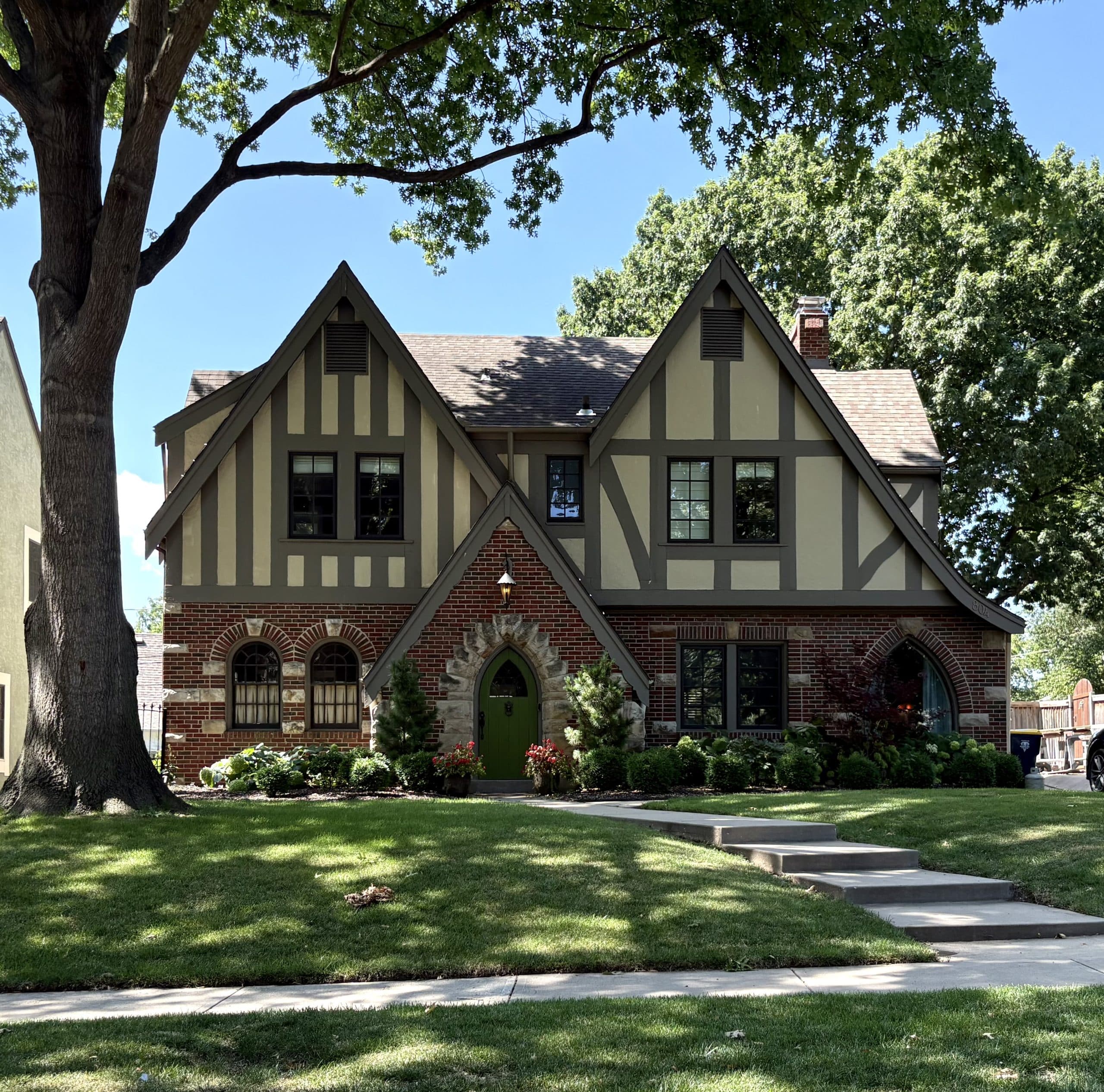 tudor revival home in brookside kansas city missouri area