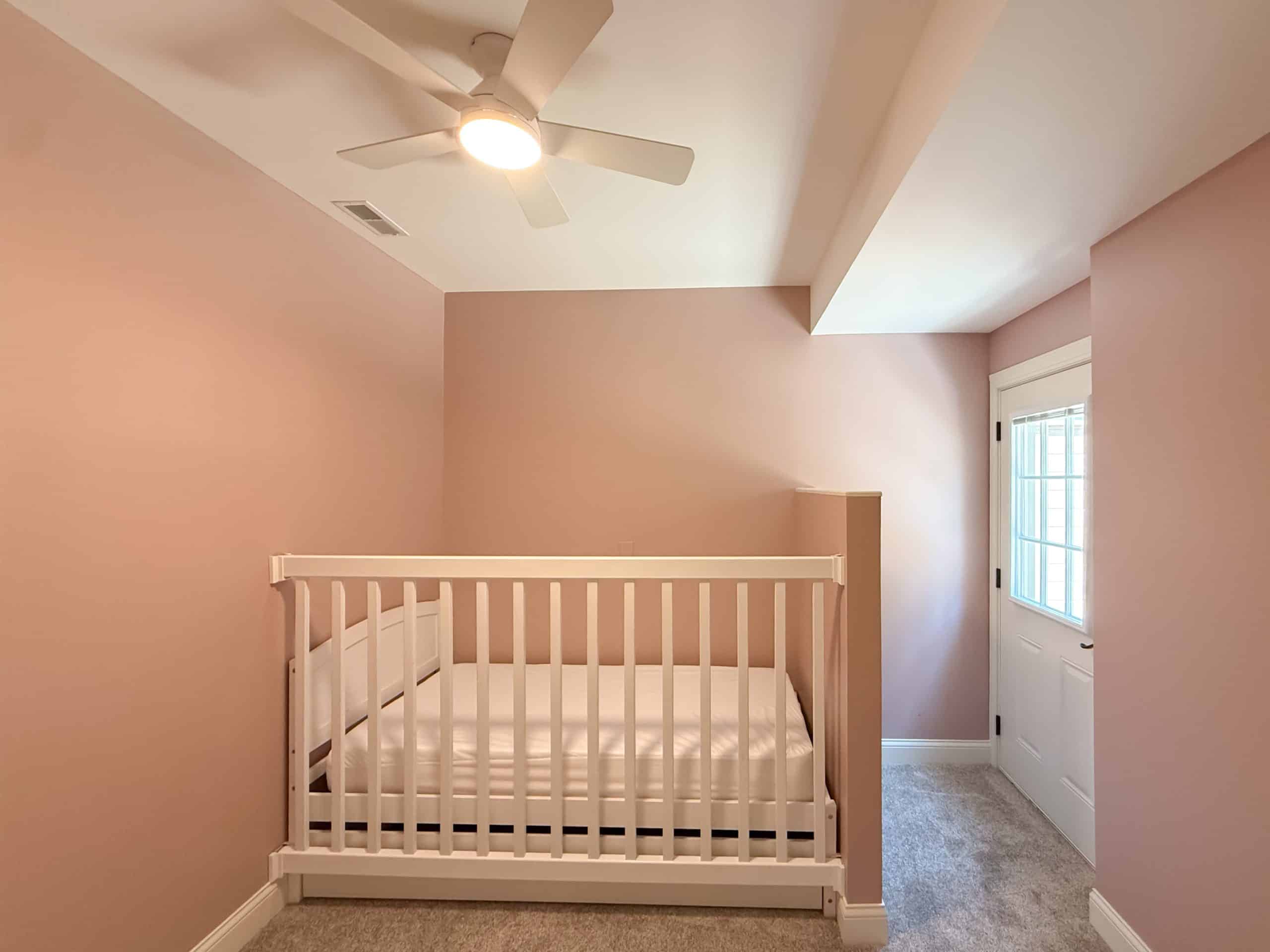 newly remodeled bedroom with safety features for a special needs family member at lake of the ozarks