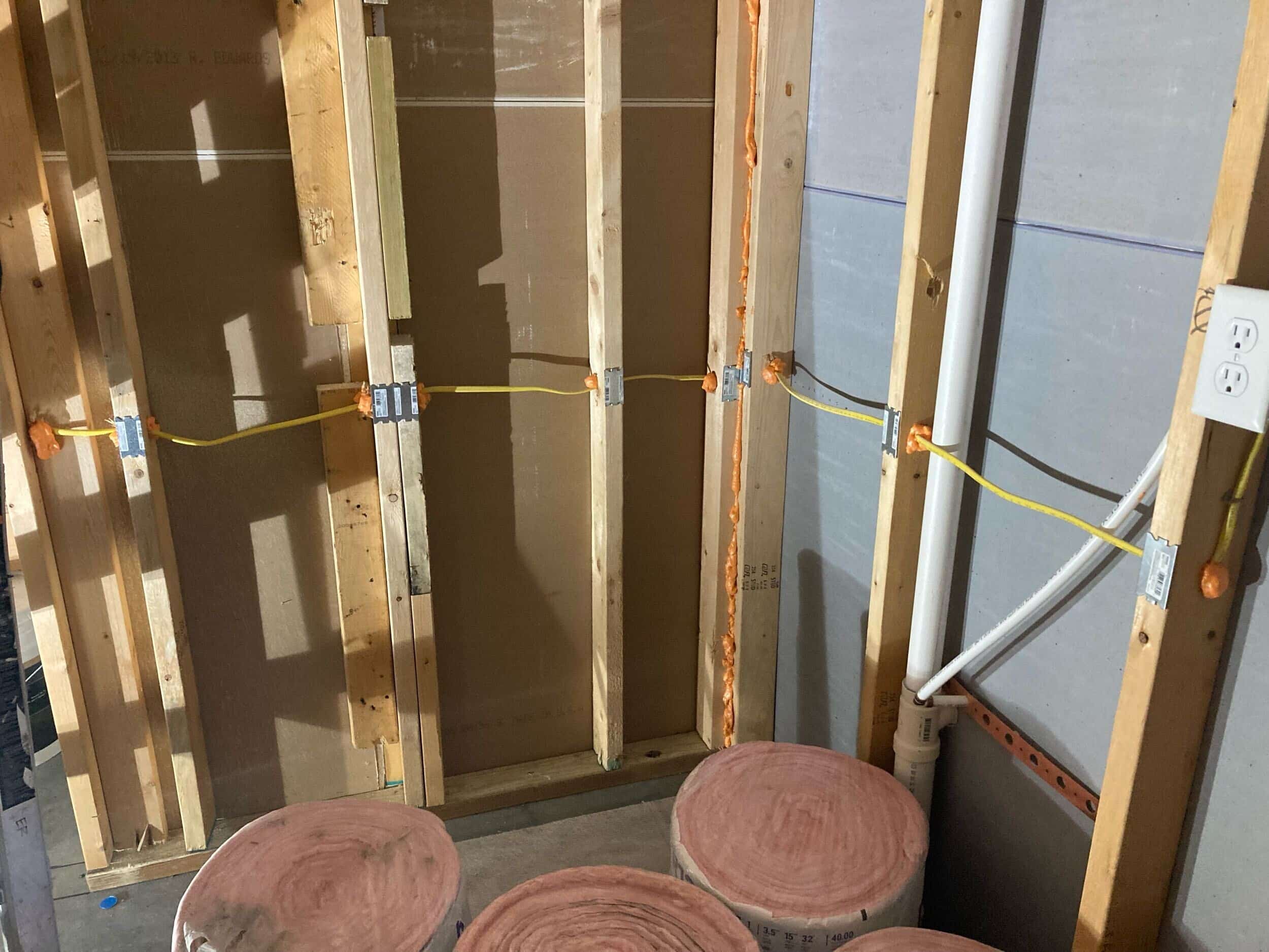 exposed plumbing and electrical 