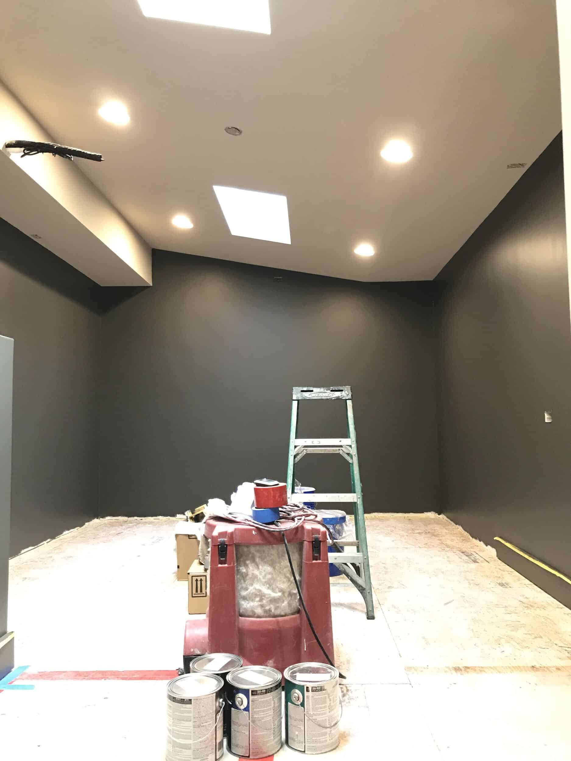 other view of grey paint