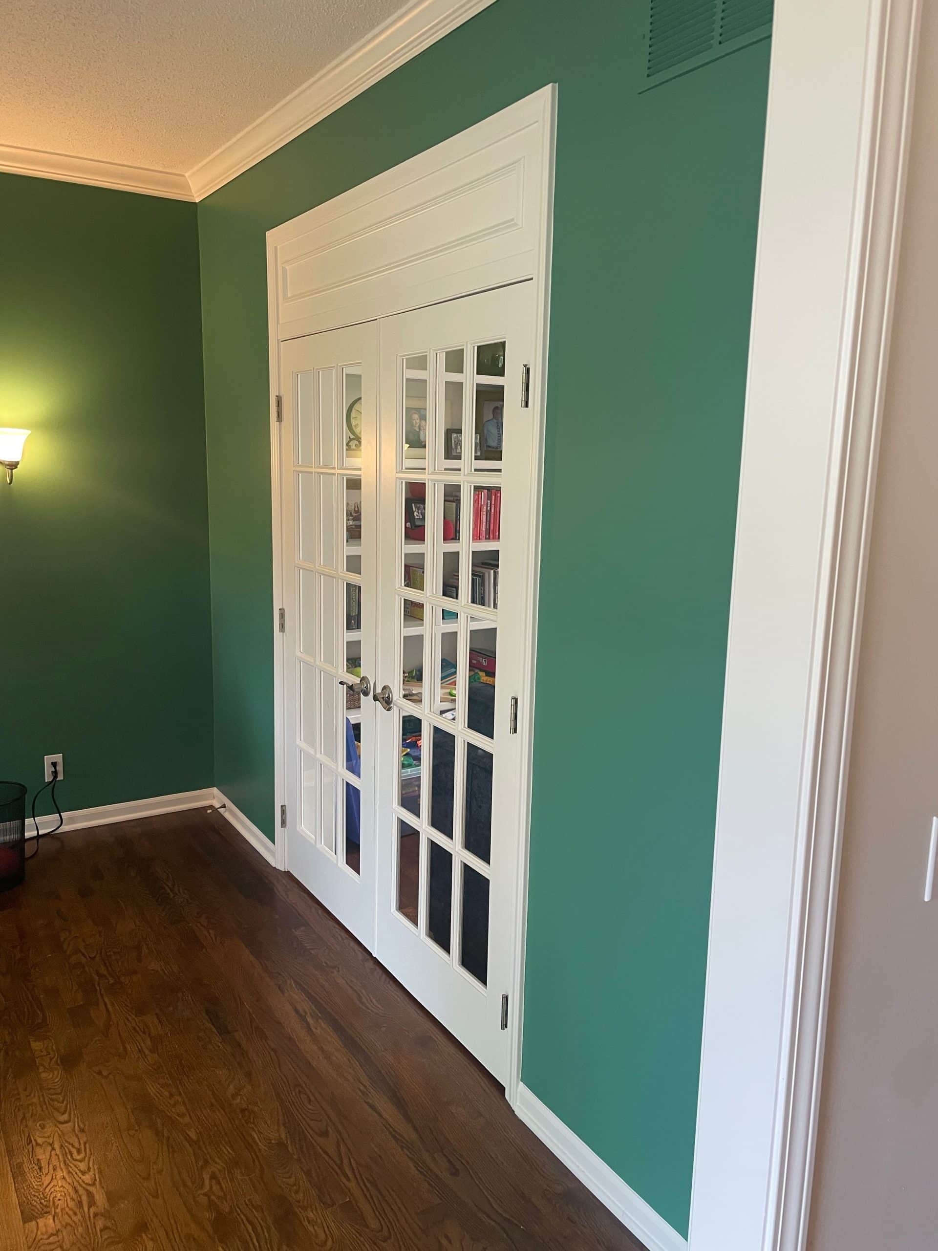 office into living room entry