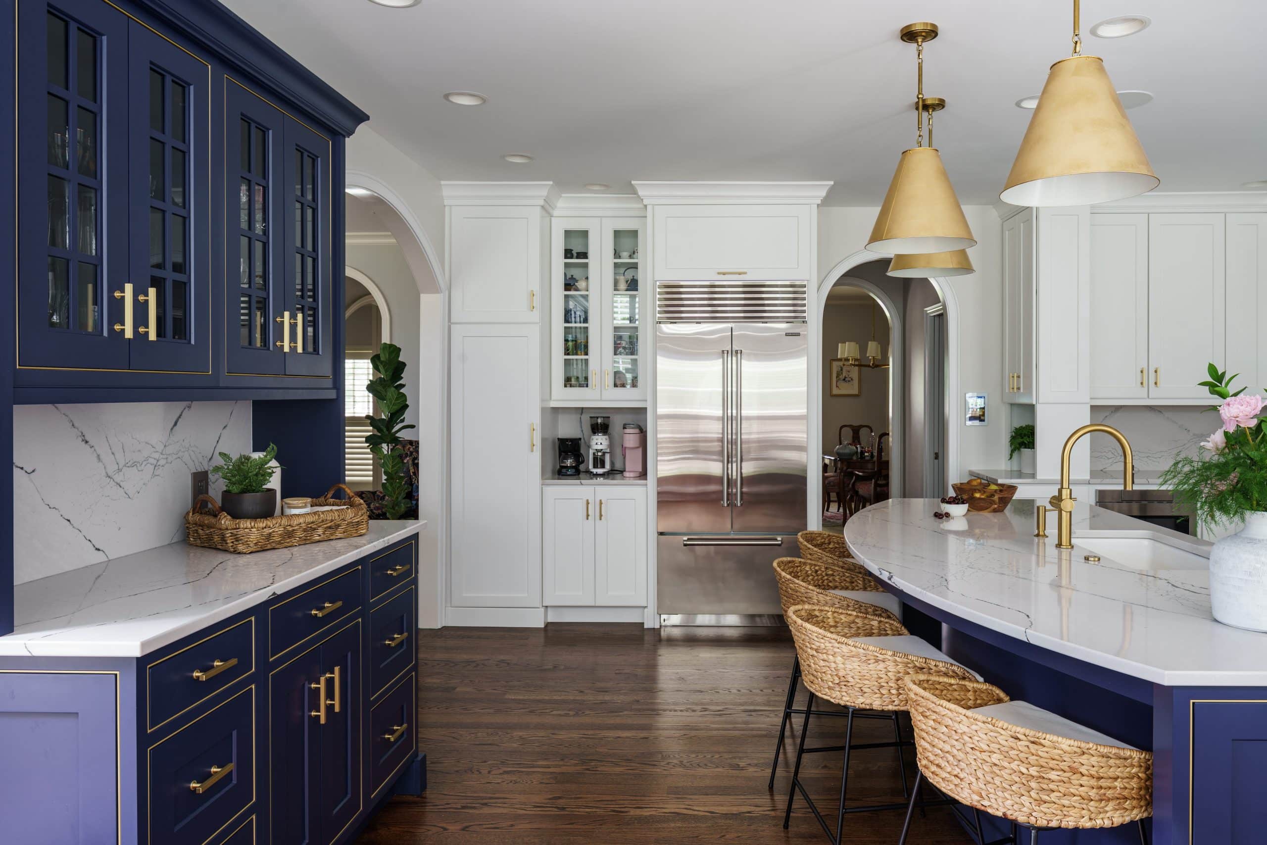 kitchen remodel with cambria quarta counters and backsplash