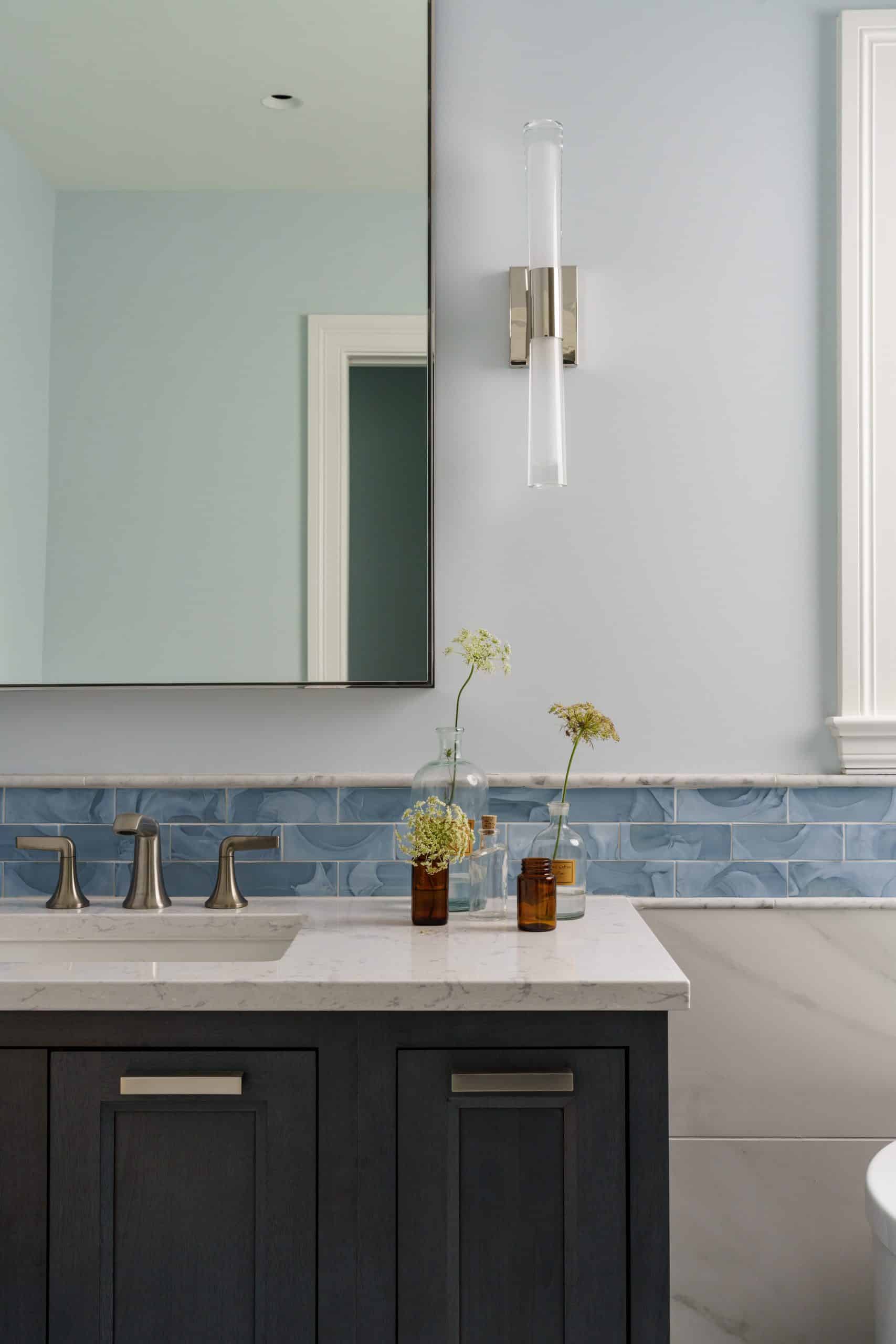 cambria featured in mission hills primary bathroom remodel