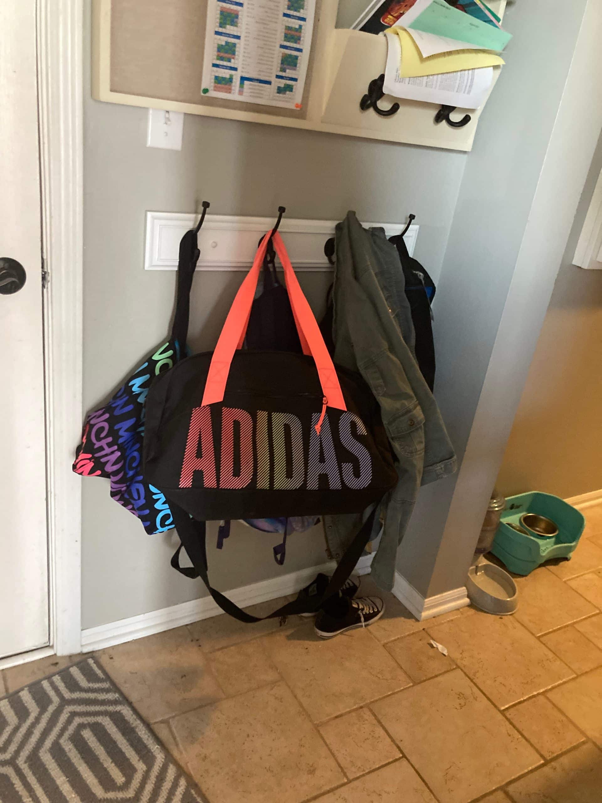 drop zone small cluttered lee's summit home before remodel