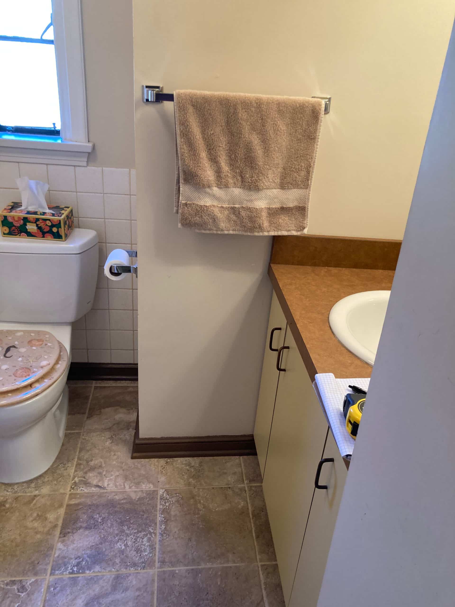 powderbath before remodel