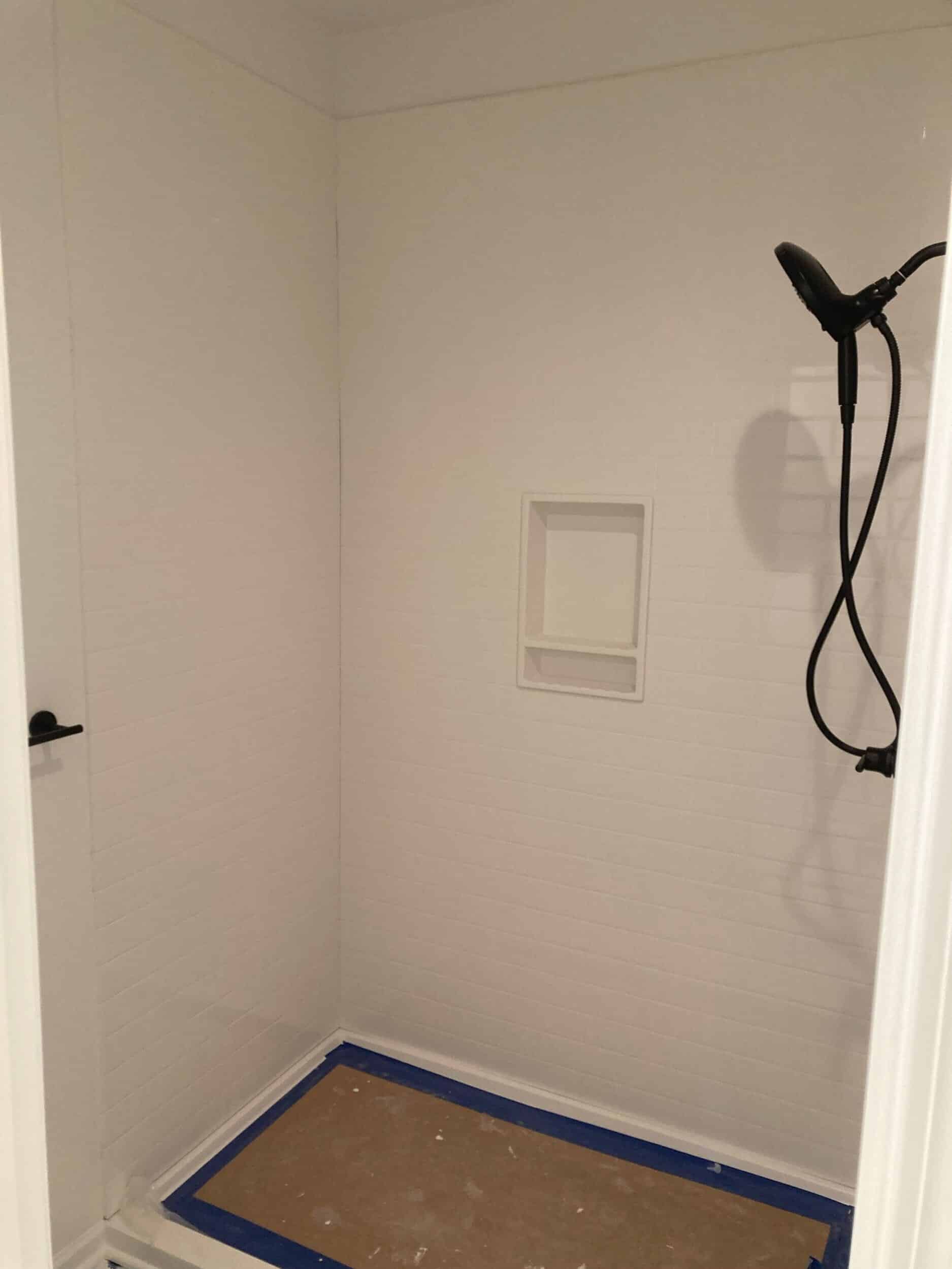 primary shower update