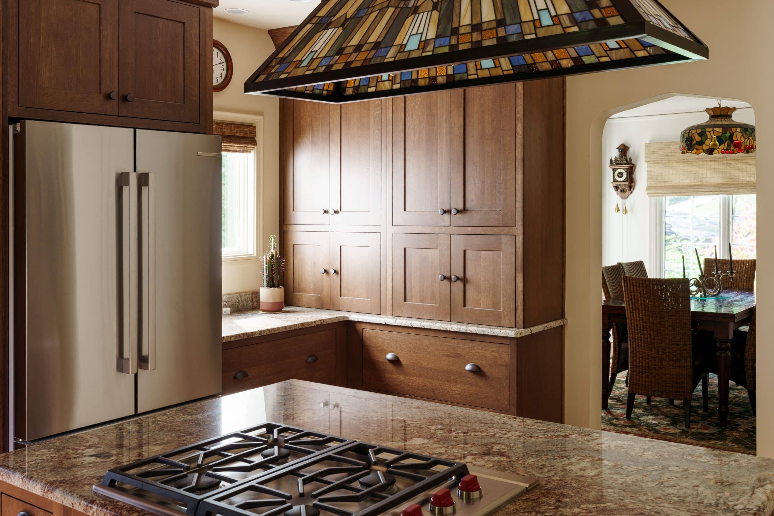 kcmo armour hills character filled kitchen after remodeling the main floor