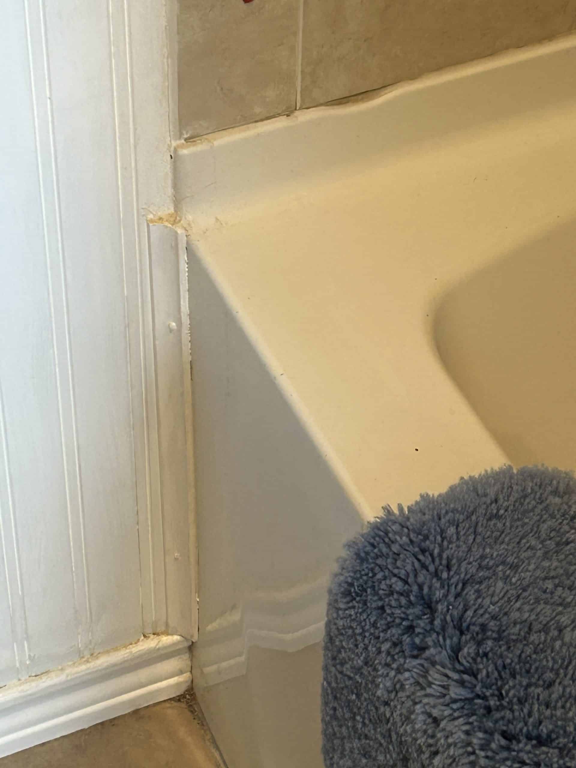 dated tub shower combo