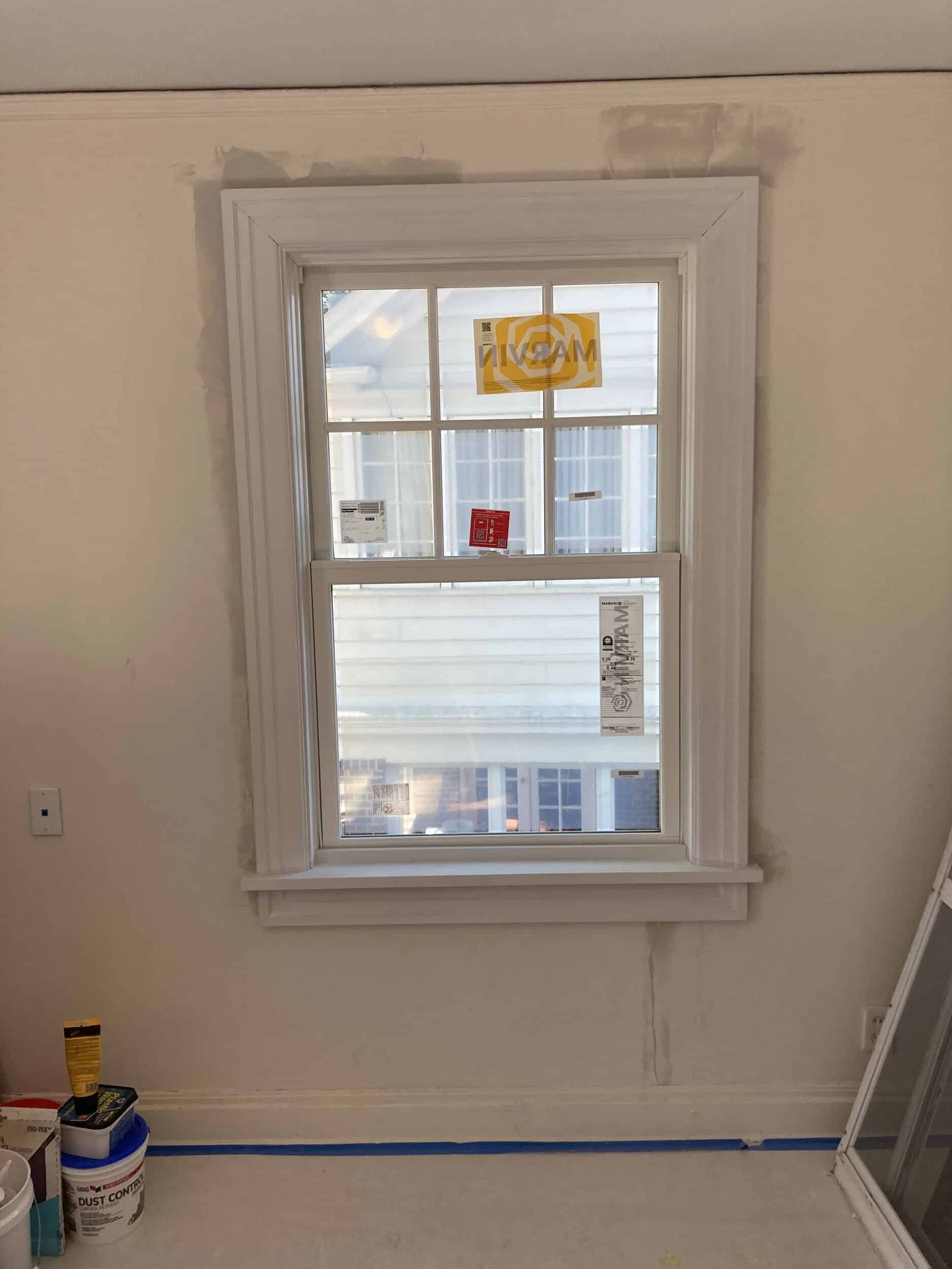 primer on new trim primer on new trim