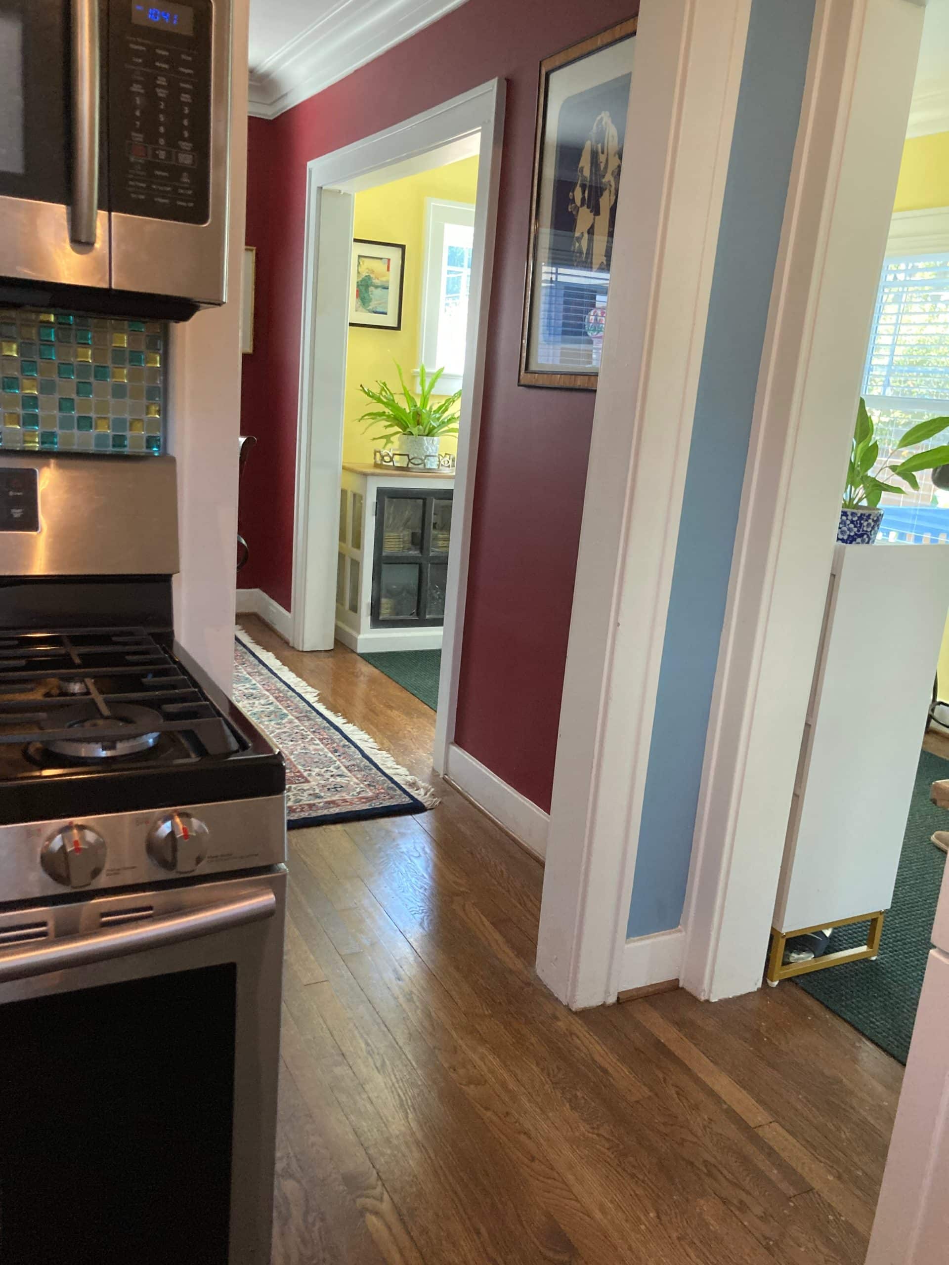kitchen before the remodel