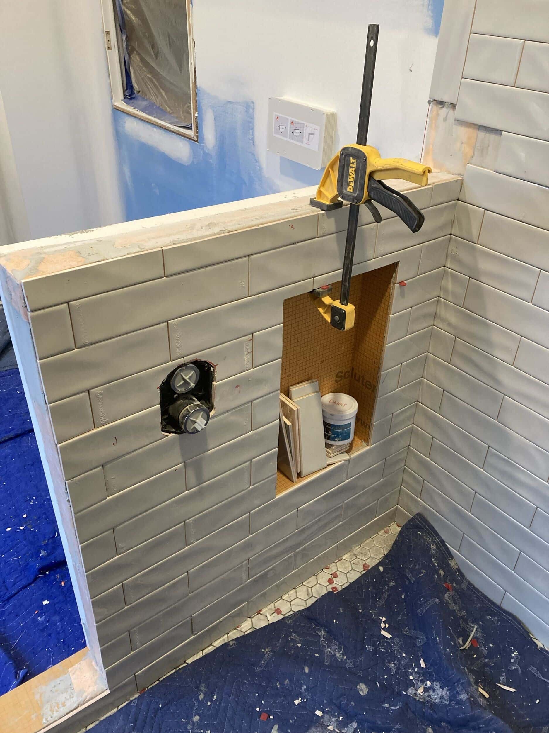 primary shower tile primary shower tile