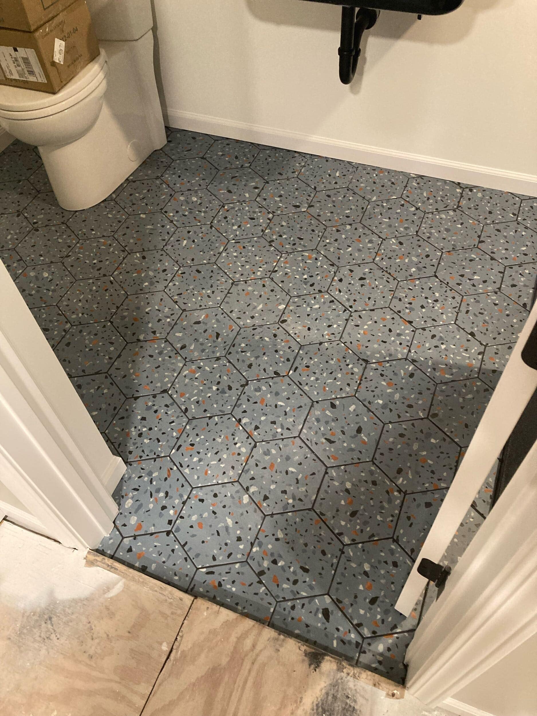 basement bathroom floor tile laid basement bathroom floor tile laid
