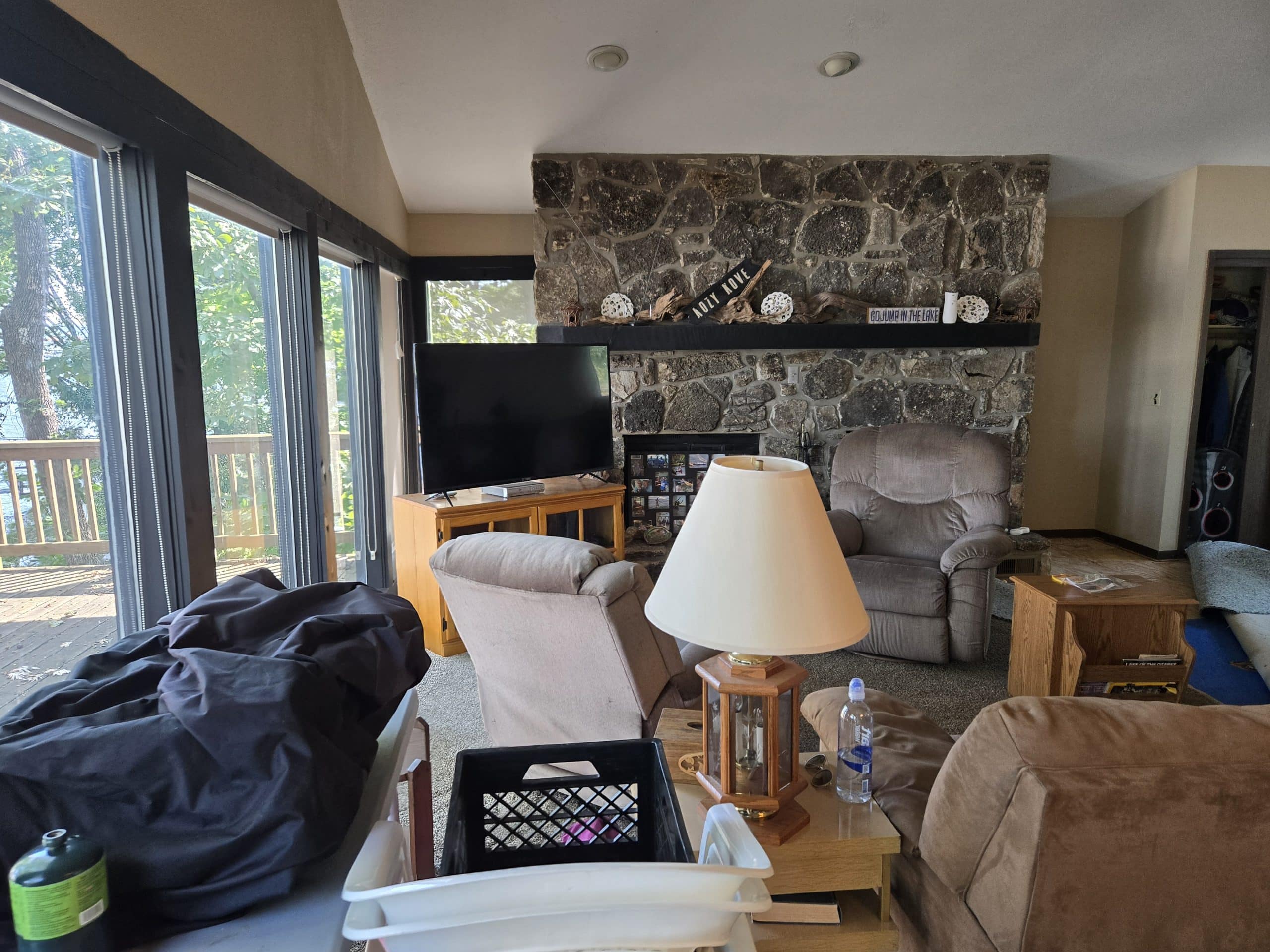 lake of the ozarks home before remodel