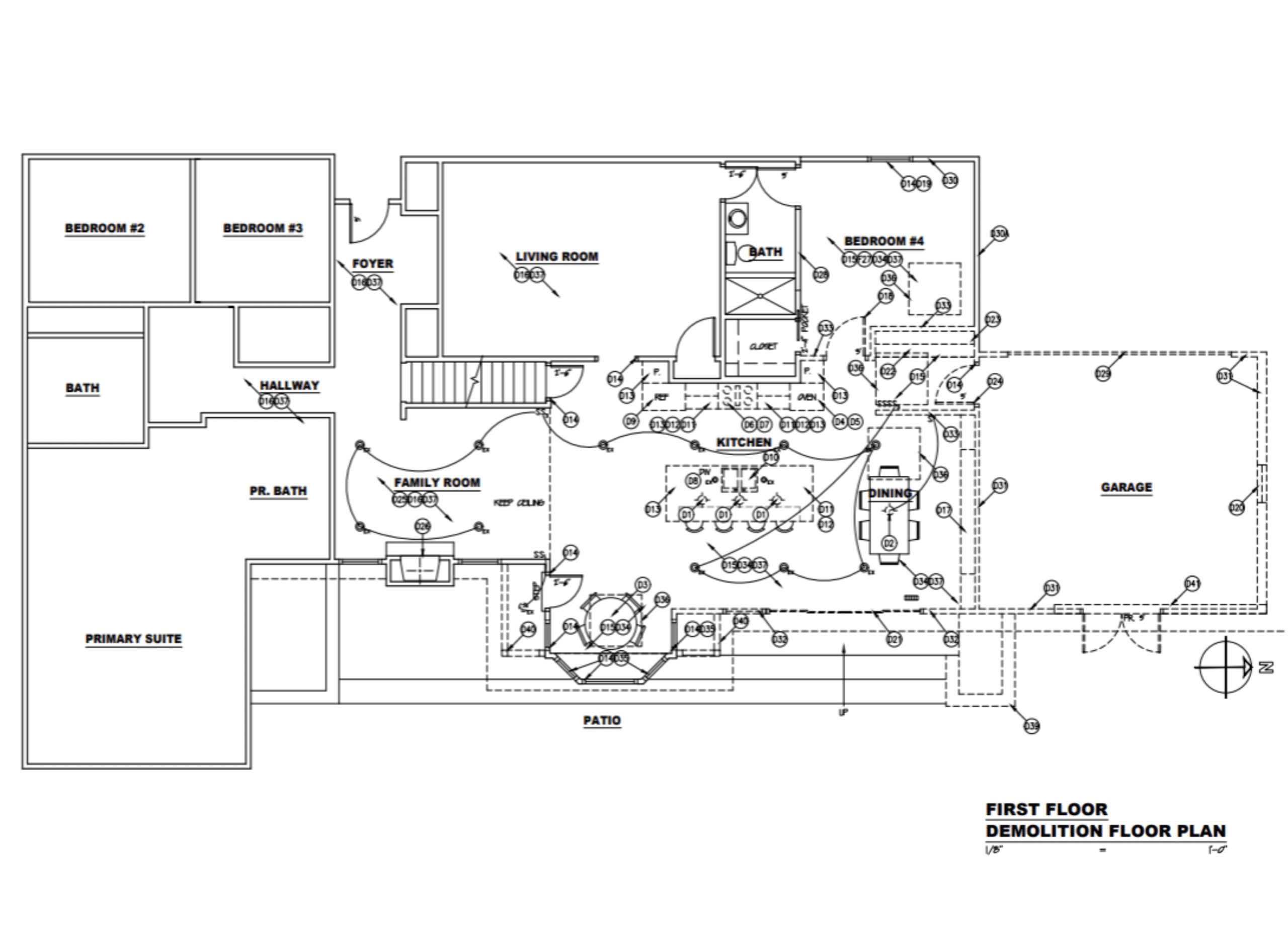 demo floor plan for remodel in Leawood KS demo floor plan for remodel in Leawood KS