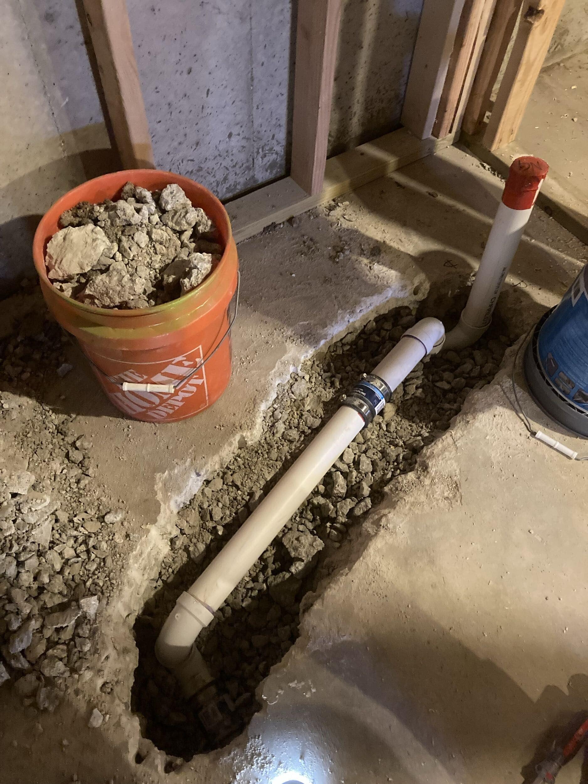 plumbing rough in in basement remodel plumbing rough in in basement remodel