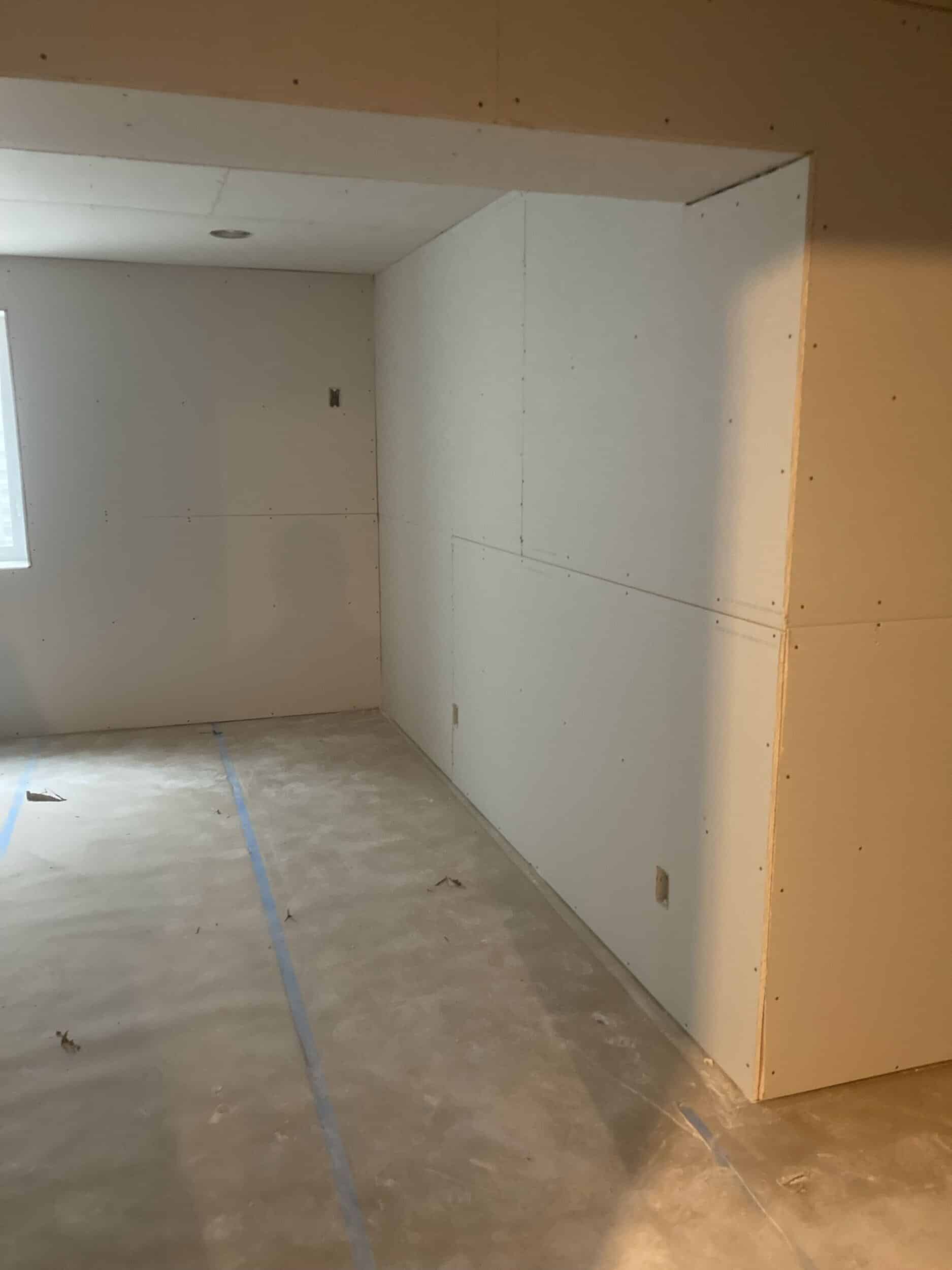drywall after insulation in basement remodel drywall after insulation in basement remodel