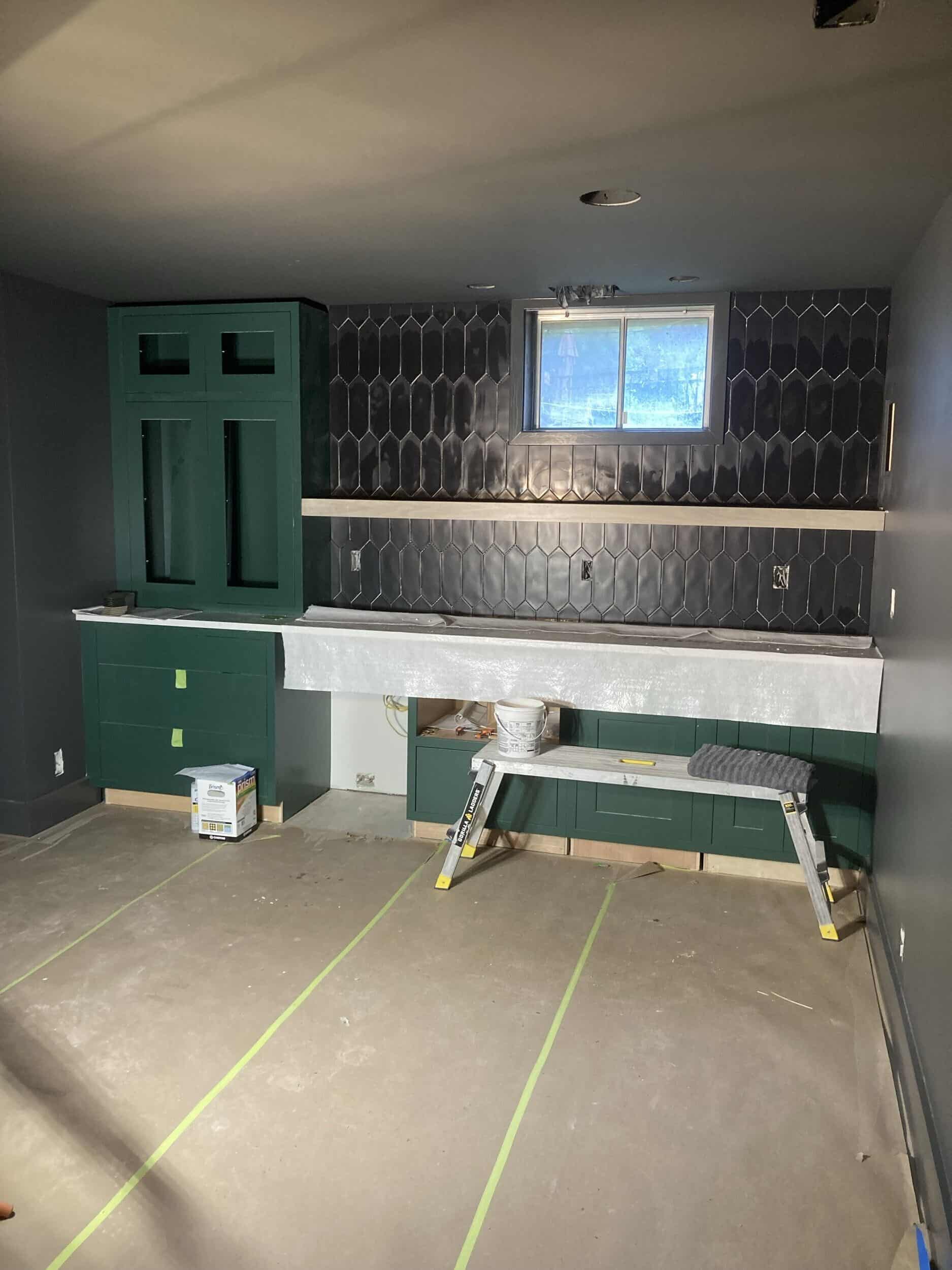 cabinetry installed in basement cabinetry installed in basement