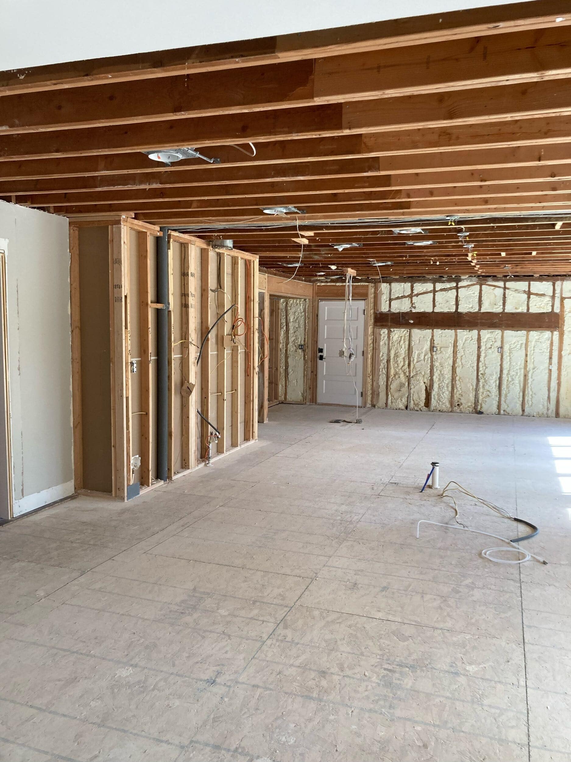 framing in kitchen remodel framing in kitchen remodel