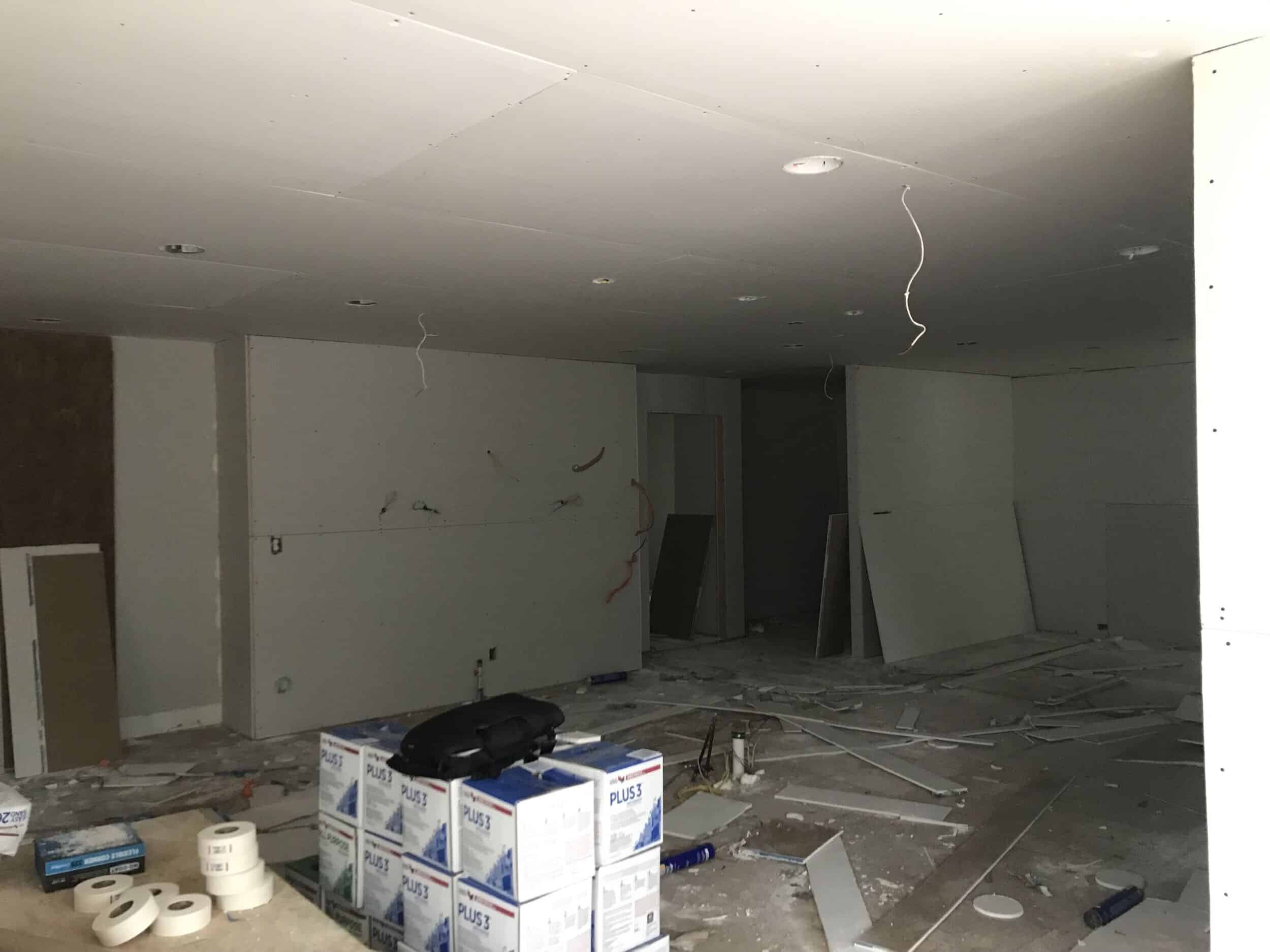 kitchen insulation and drywall in Leawood kitchen remodel kitchen insulation and drywall in Leawood kitchen remodel