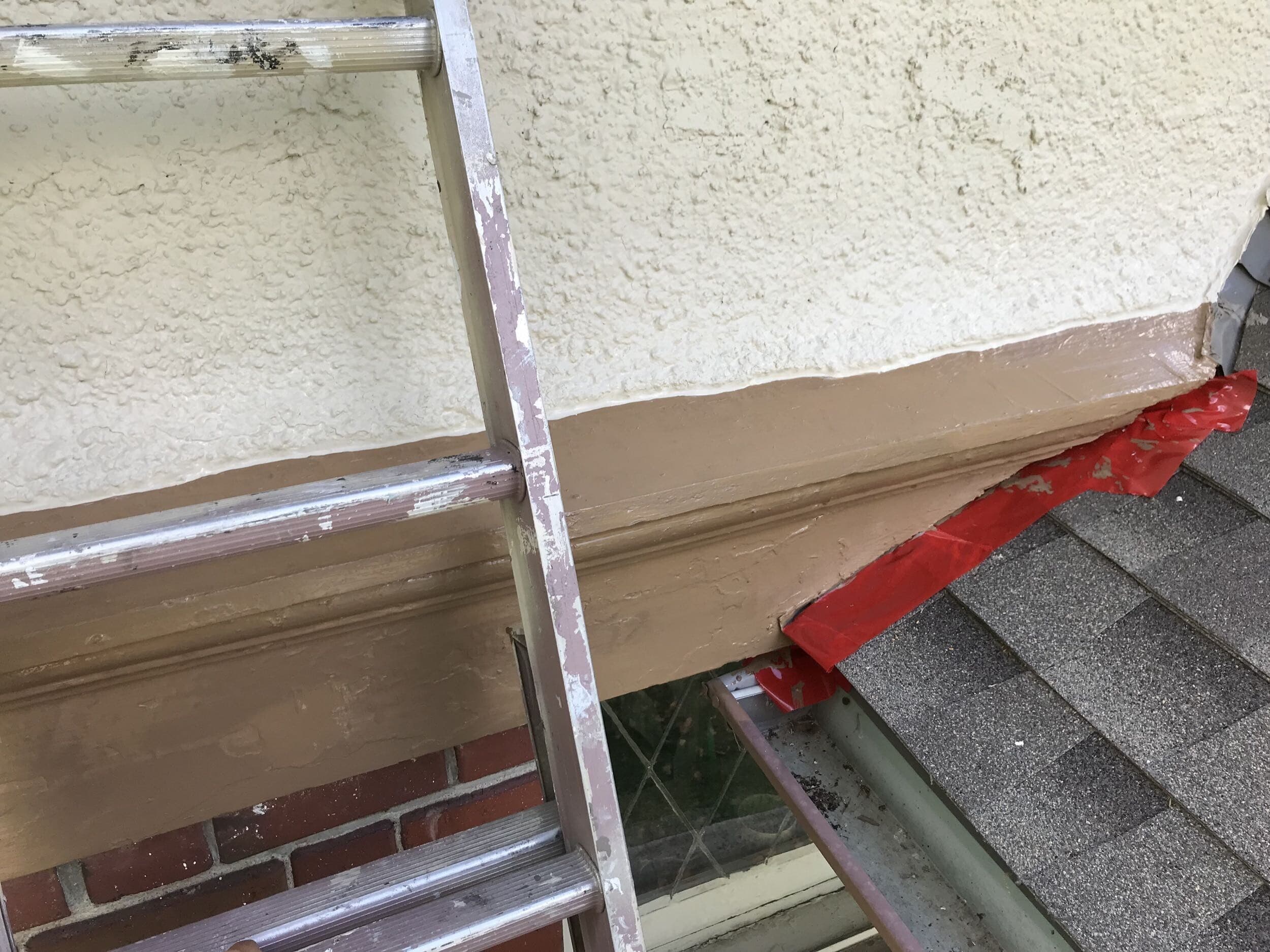 new paint to match existing trim